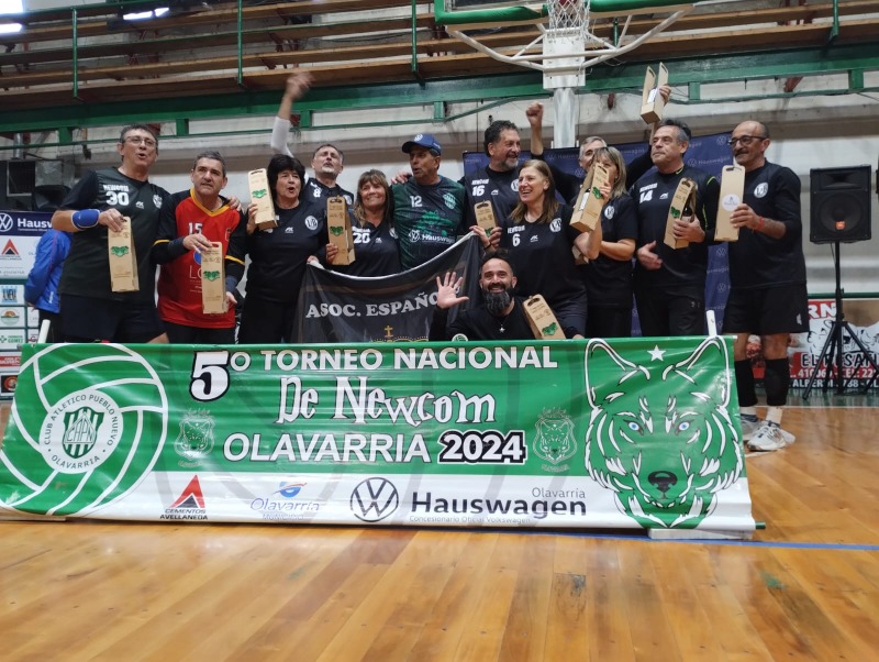 Asociacin Espaola en +60 y Los Delfines en +50, campeones